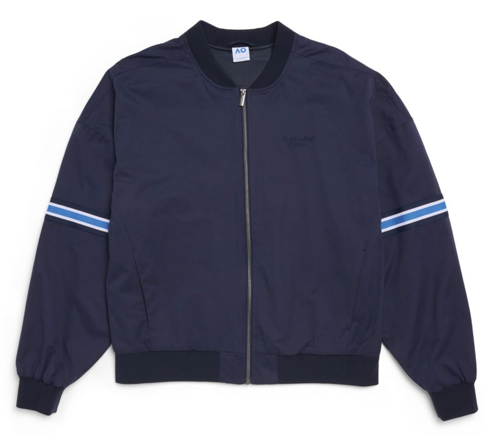 Куртка теннисная Australian Open Courtside Bomber - dress blue
