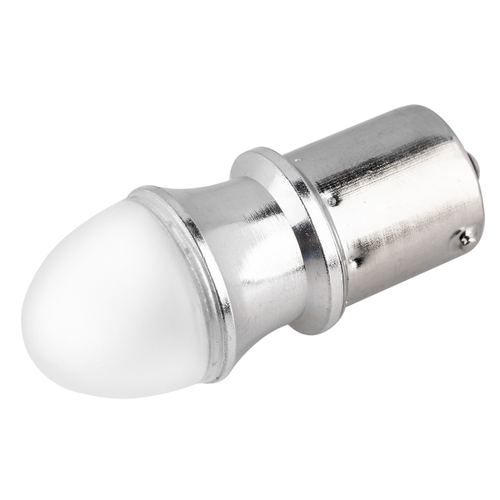 Лампа светодиодная 12V 21W металлический цоколь 1-конт. белый 9 SMD BA15s S25 2 шт. Skyway