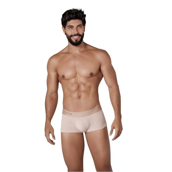 Мужские трусы хипсы бежевые Clever Moda TRIBE TRUNKS 130602