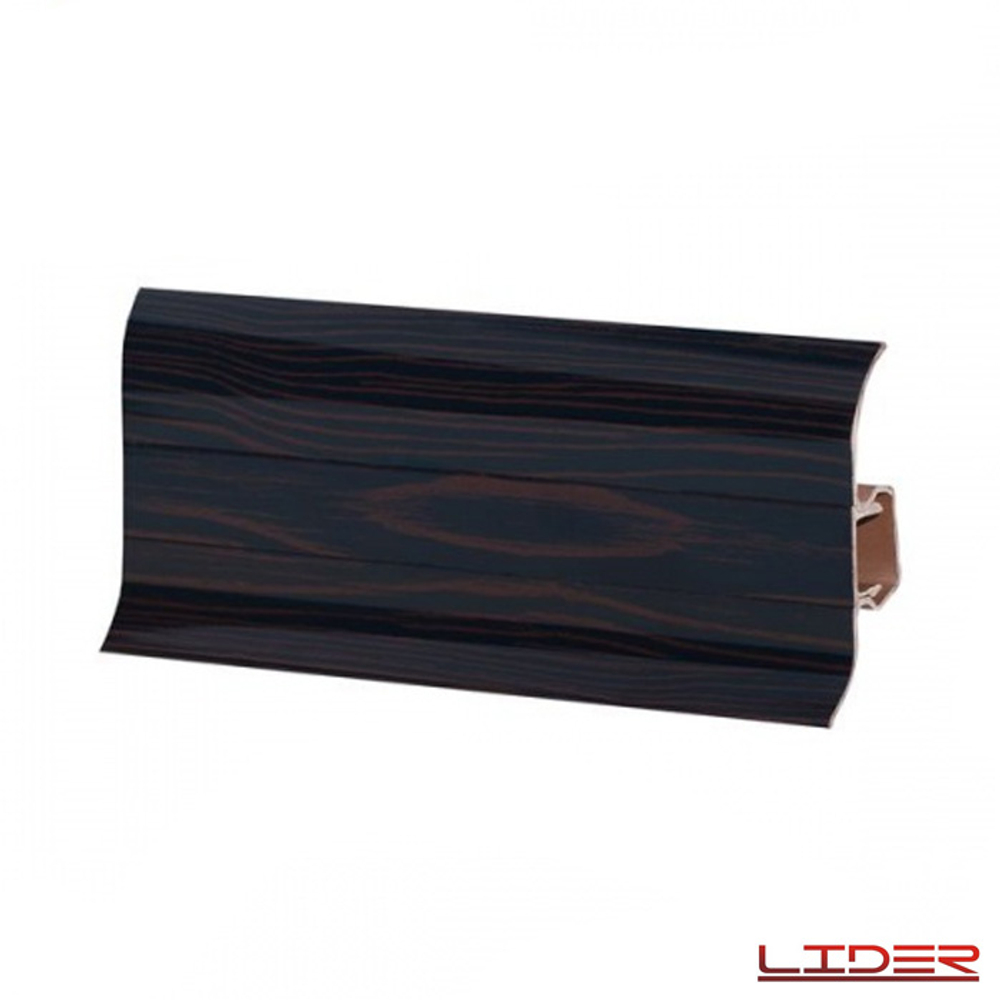 ПЛИНТУС "LIDER-62" 230 Палисандр классический 62*20мм 2,5м с к/к.