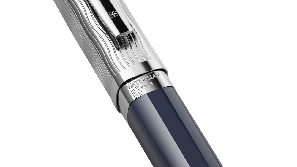 Перьевая ручка Waterman Exception22 SE deluxe цвет: Blue CT, перо: F, в подарочной упаковке