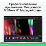 Ноутбук Apple MacBook Pro 16" M1 Pro Silver (MK1F3RU/A)