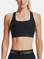 Женский топ бра Under Armour UA Crossback Mid Bra-BLK