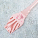 Кисточка силиконовая "Кексики" бежевая, 22,2*4см