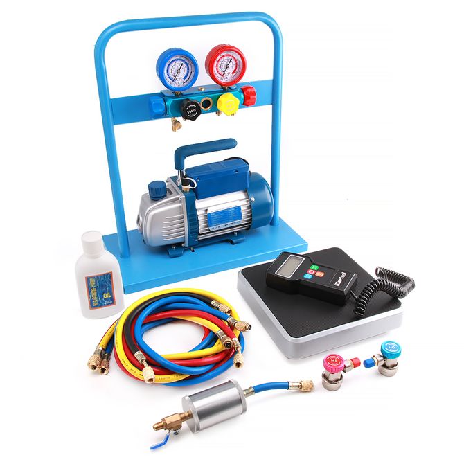 ОДА СЕРВИС (AC-2014) Установка ручная для заправки автомобильных кондиционеров