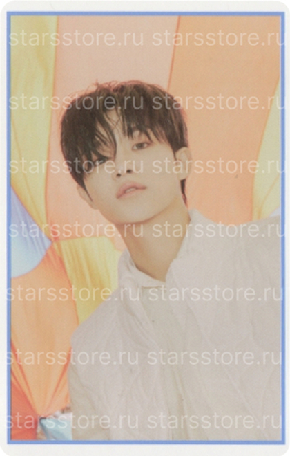 Фотокарта Jihoon TREASURE - THE SECOND STEP : CHAPTER ONE PHOTOBOOK ver. BLUE ver.