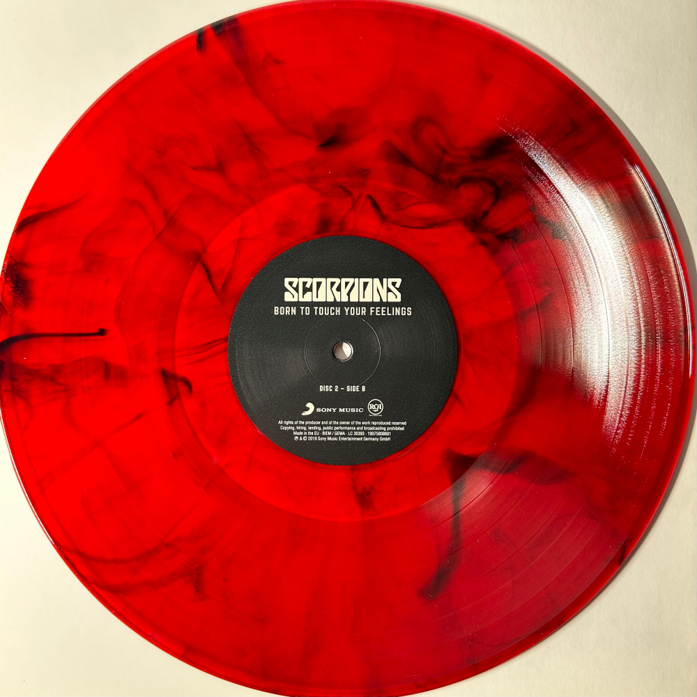 Scorpions ‎– Born To Touch Your Feelings - Best Of Rock Ballads 2LP (Европа 2019г.) RED
