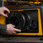 Порошковая проволока Е71TGS, диам. 1 мм, 4,5 кг, диам. катушки D200 Denzel