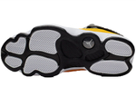 Jordan Air Jordan 6 Rings taxi non-slip lightweight mid-top retro basketball shoes men's black and yellow