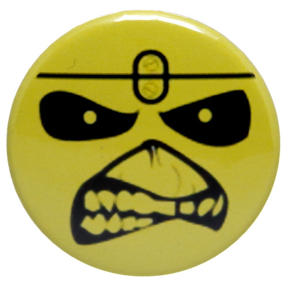 Значок Iron Maiden Eddie желтый (473)