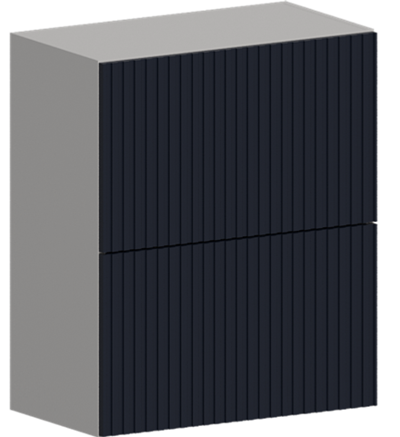 Кухня Модуль ШВГ 601Г Графит/ Индиго софт