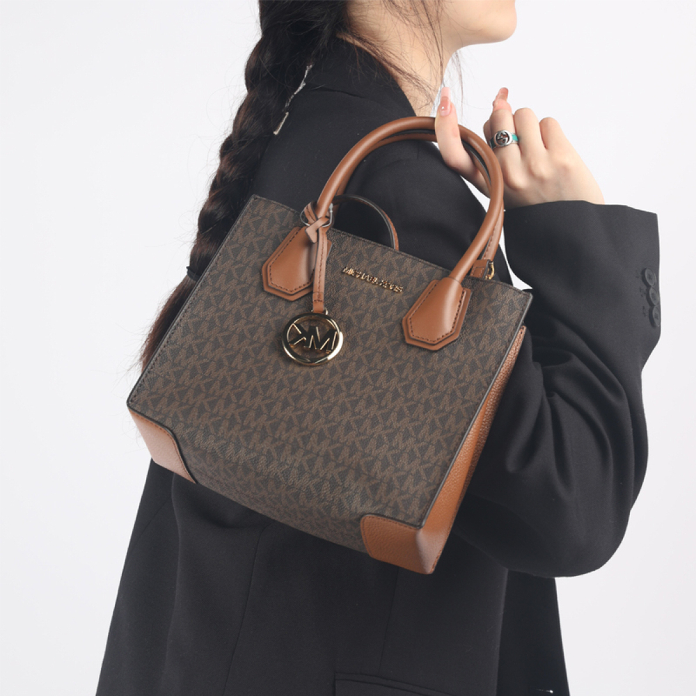 Сумка MICHAEL KORS MK Mercer, 35S1GM9M2B-BRN