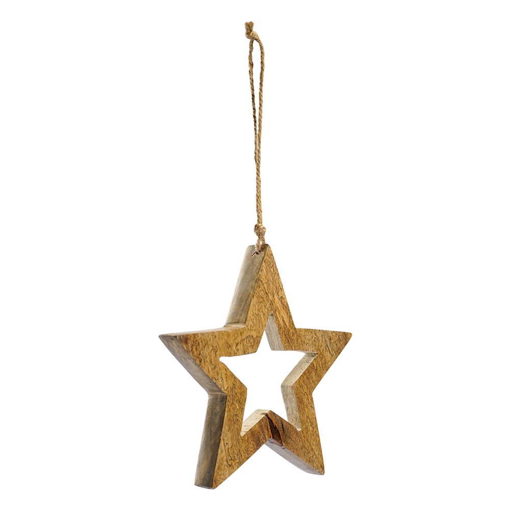 Набор елочных украшений Bright stars из коллекции New Year Essential, 3 шт.