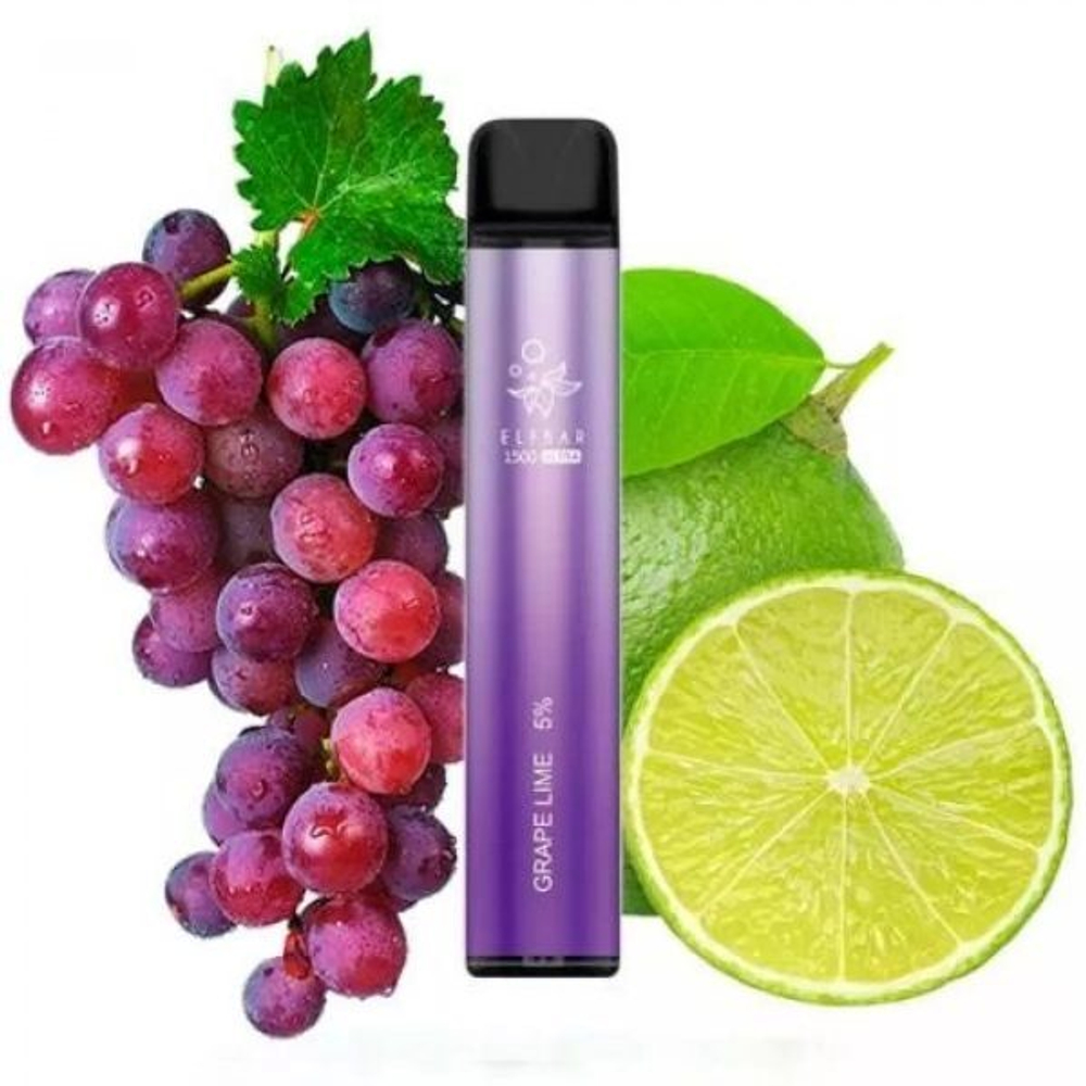 Elf Bar 1500 ULTRA - Grape Lime (5% nic)