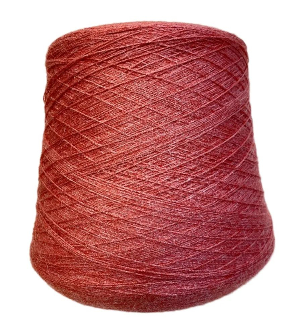 Пряжа бобинная Италия 240г / 1560 м,(100г-650м) 50% кашемир 50% крапива, тонкая нить для вязания, премиальная