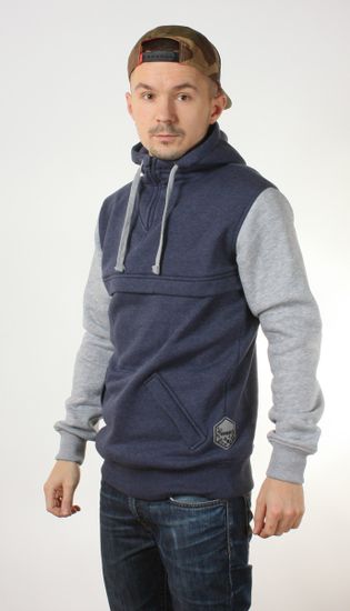 Толстовка  GOOD LIFE wood/689 темно-синий