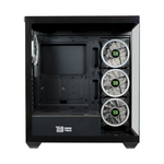 УЦЕНКА_Корпус BaseTech eXtreme GFX-05, Без БП, EATX, белый, 4xFRGB FAN, 2xUSB2, 1xUSB3, бок: закалённое стекло (RMA_BT-GFX-05W-TG-4F-RGB) {замятие дальнего верхнего левого угла; замятие ручки боковой стенки}
