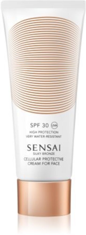 Sensai солнцезащитный крем против морщин SPF 30 Silky Bronze Cellular Protective Cream