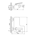 Смеситель Lemark Bellario для ванны (LM6802C)