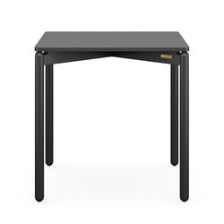 Стол обеденный Saga, 75х75 см, темно-серый