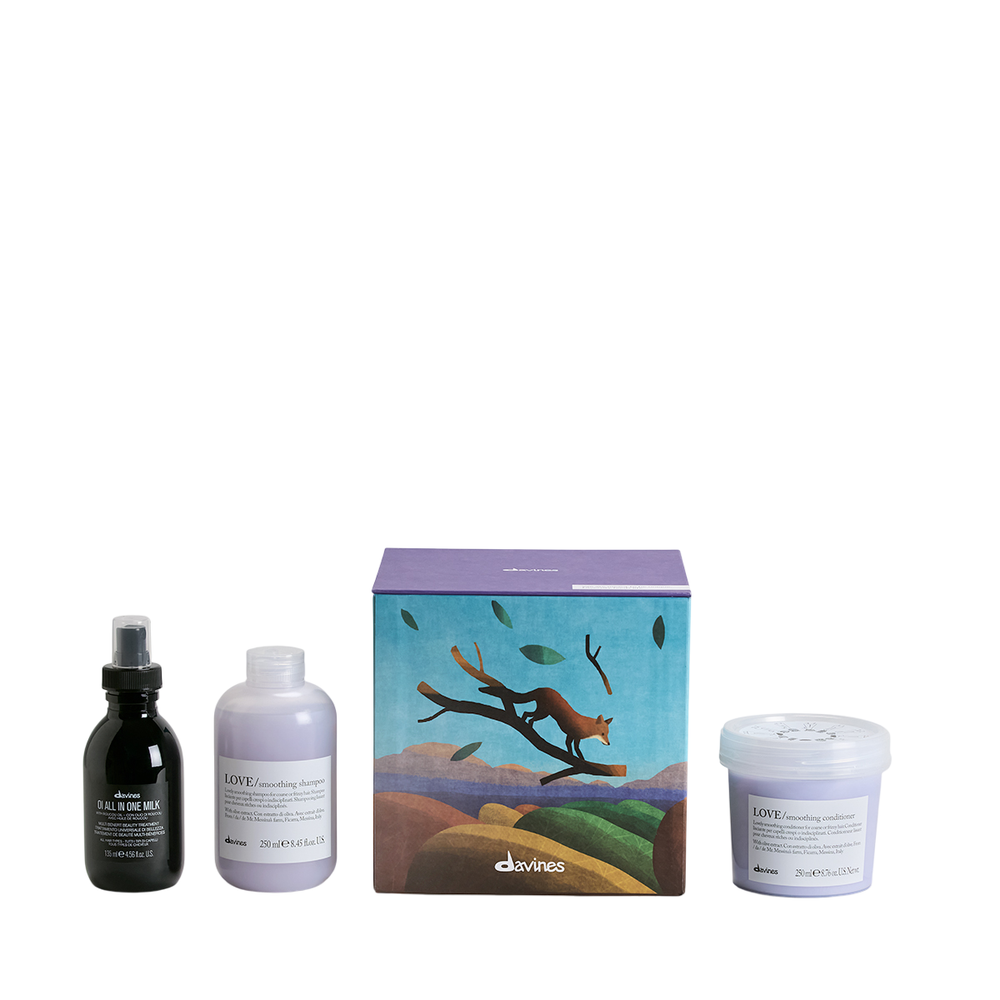 DAVINES Набор для разглаживания непослушных волос Love Smoothing DAVINES Набор для разглаживания непослушных волос Love Smoothing