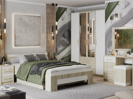 Кровать 1600 1С Эдем-1 секция №9