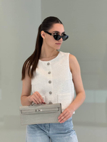 Сумка Hermes из кожи крокодила