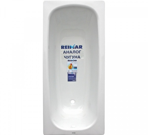 Стальная ванна ВИЗ Reimar (Реймар) 160x70, с ножками