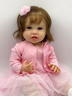 Кукла Реборн виниловая 55см в пакете (FA-827)