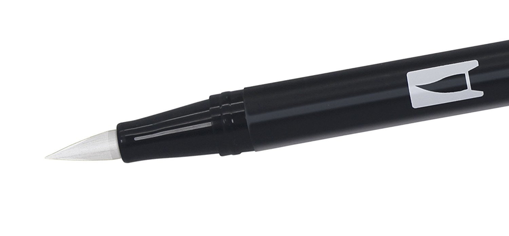 Tombow ABT Dual Brush Pen: N95 Cool Gray 1