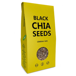 Семена чиа Компас Здоровья Black Chia seeds, 150 г