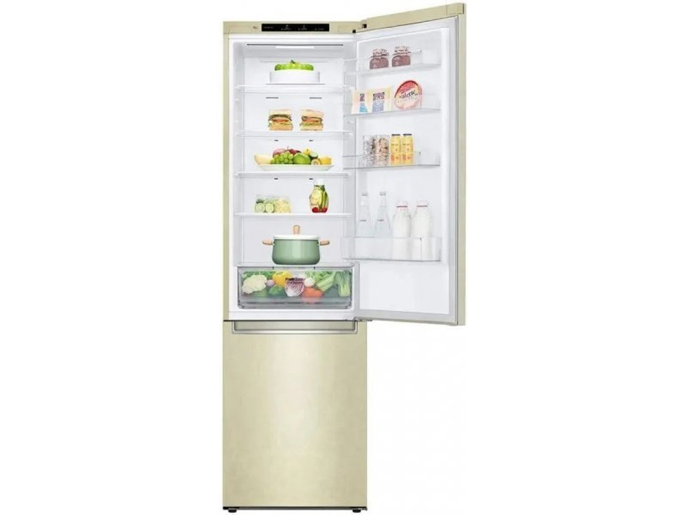 Холодильник двухкамерный LG GC-B509SECL инверторный бежевый