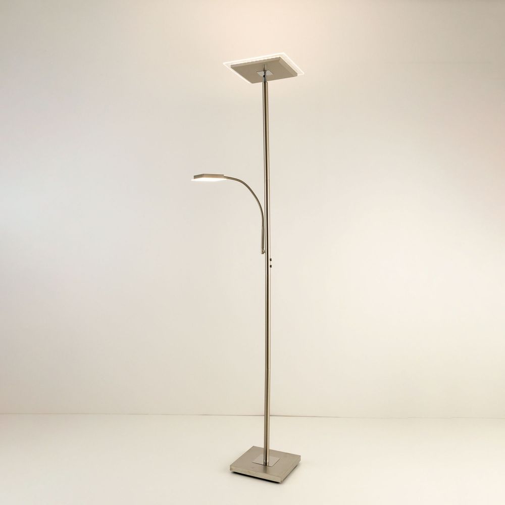 Citilux Харди CL802011 LED Торшер с диммером Матовый Хром