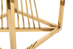 Стол журнальный Garda Decor 13RXET8082L-GOLD