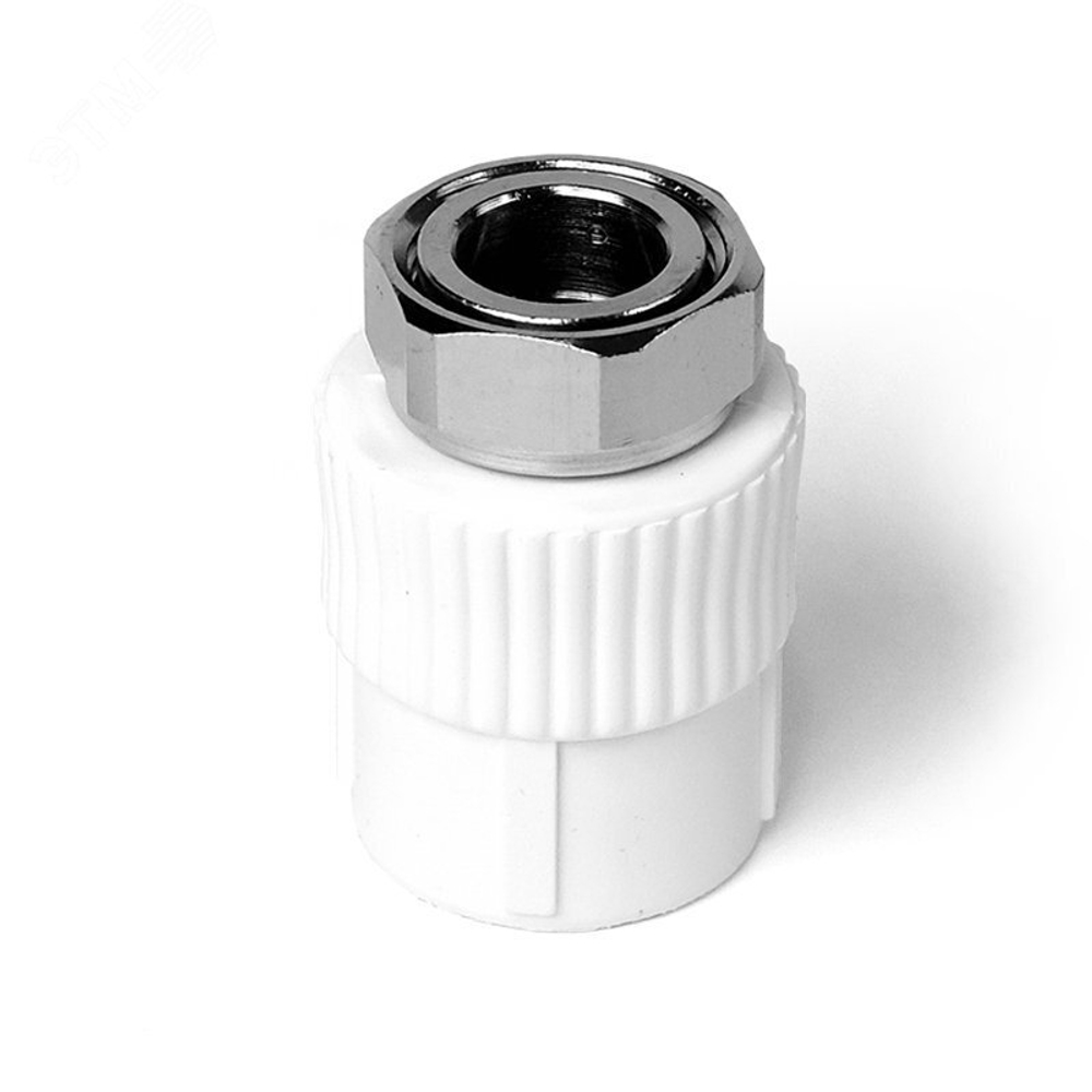 Муфта с накидной гайкой 25х3/4 ПОЛИТЭК