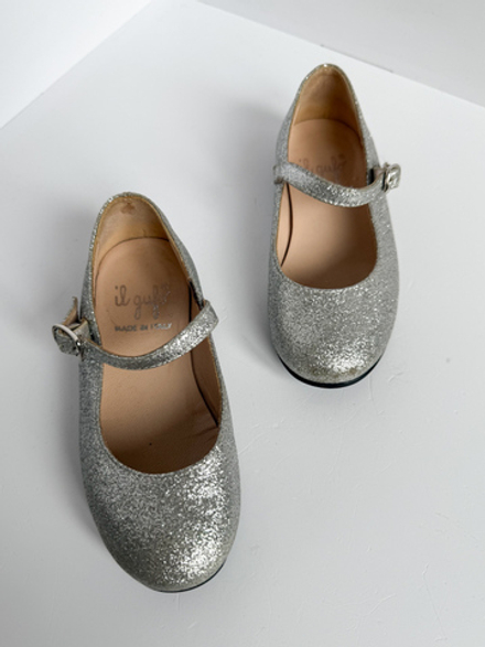 Серебристые туфли Il Gufo, 24