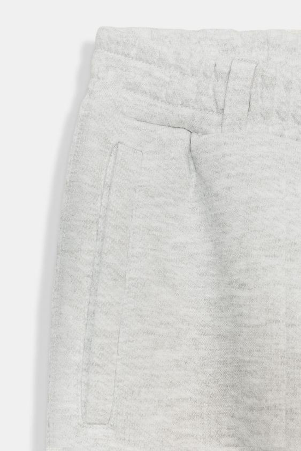 ZARA ПРЯМЫЕ ВЕЛЮРОВЫЕ БРЮКИ СО ШЛЕВКАМИ, СЕРЫЙ МЕЛАНЖ