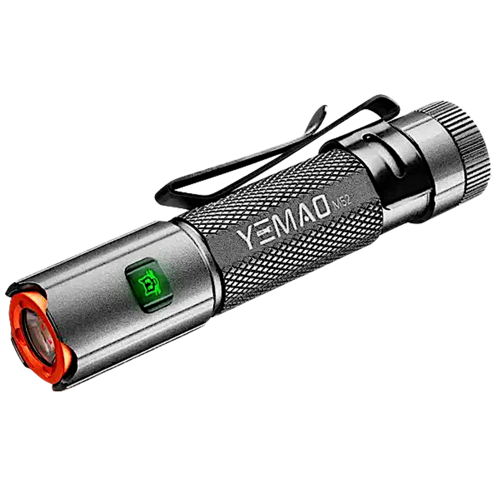 Фонарь Yemao YM-M52 1500лм 200м ( XHP35B, 6 режимов, 1хAA / 14500 ) Магнит -