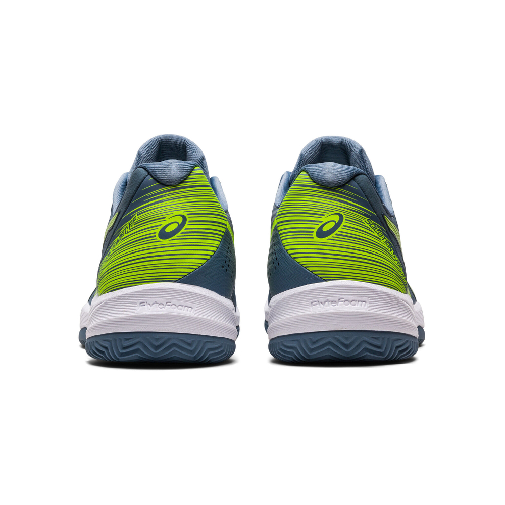 Мужские теннисные кроссовки ASICS Solution Swift FF CLAY Clay Court Shoe Men - Blue, Neon Green