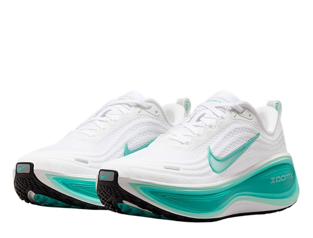 Кроссовки для бега женские Nike Vomero Plus W Бело-Бирюзовые