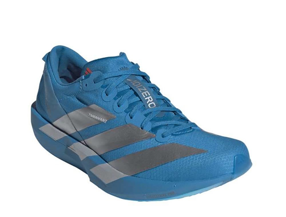 Женские кроссовки для бега adidas Adizero Adios 9 W сине-серебристые