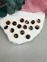 Риволь Rivoli 8 мм, Smoked topaz