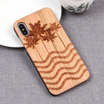 Чехол из дерева для iPhone X/XS, 010412