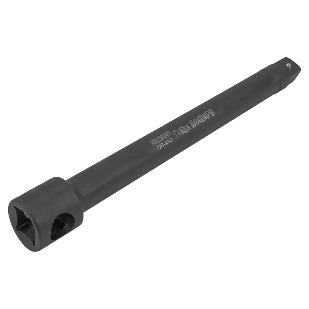 Удлинитель ударный 400мм с отверстием, 1'' FORCEKRAFT FK-8049400MPB