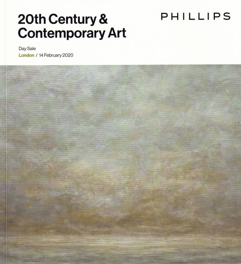 Каталог аукциона Phillips, Лондон, Искусство ХХ века и современное искусство: дневные торги от 14 февраля 2020 года