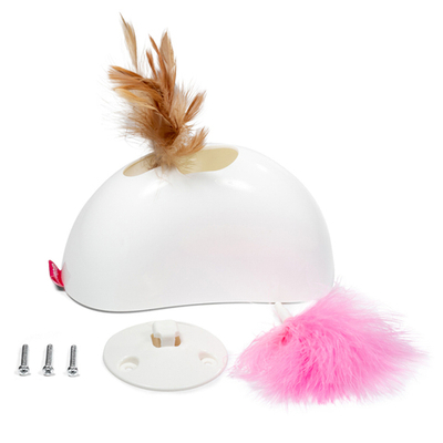 75311 Игрушка для кошек интерактивная Физер Хайдер со звуковым чипом 15см, серия PETDROID, Gigwi