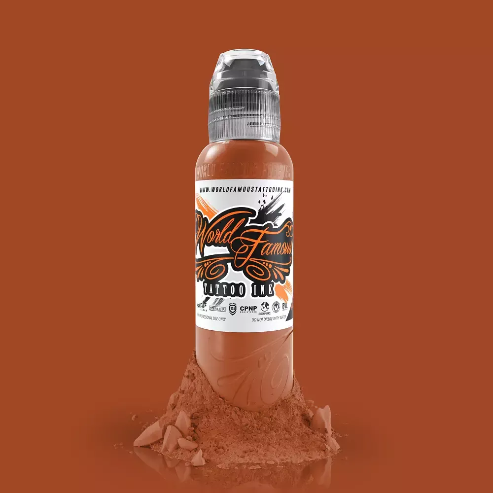 World Famous Ink Burnt Orange,