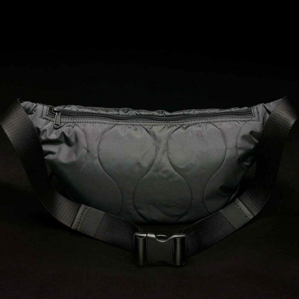 Сумка Gosha Orekhov поясная Go Refrigi Waves Waist темно-серая