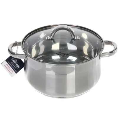 Кастрюля из нержавеющей стали BARBARA 5,8л, индукция, DH08-24