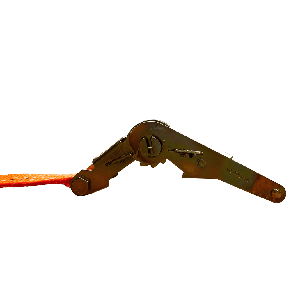 Стяжной кольцевой ремень с храповым механизмом